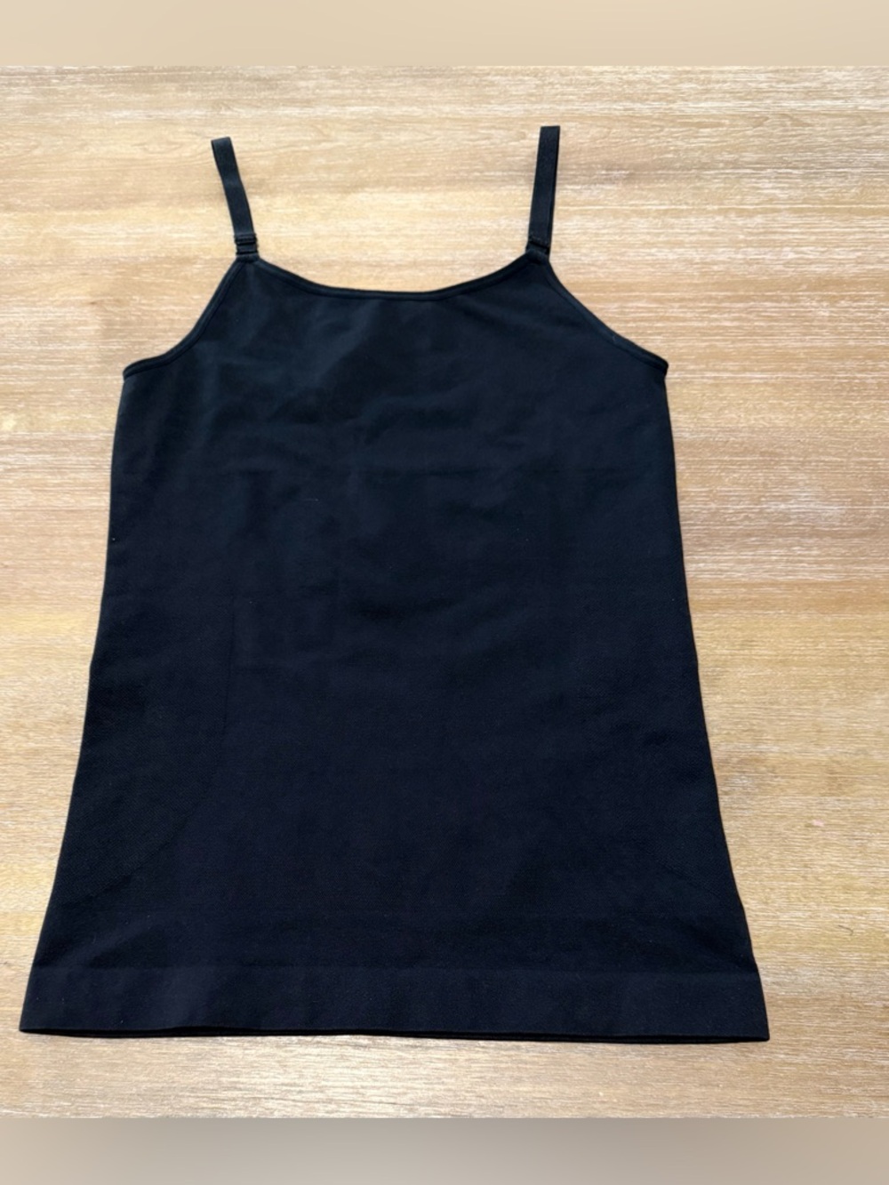 Shapermint Essentials All Day Every Day Scoop Neck Cami Large Black - Picture 2 of 5